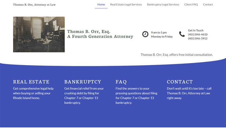 Thomas B. Orr, Attorney at Law
